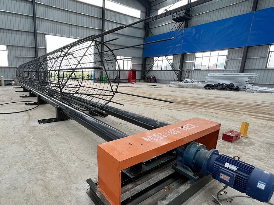 CNC Reinforcement Cage Spiral‑Winding Machine