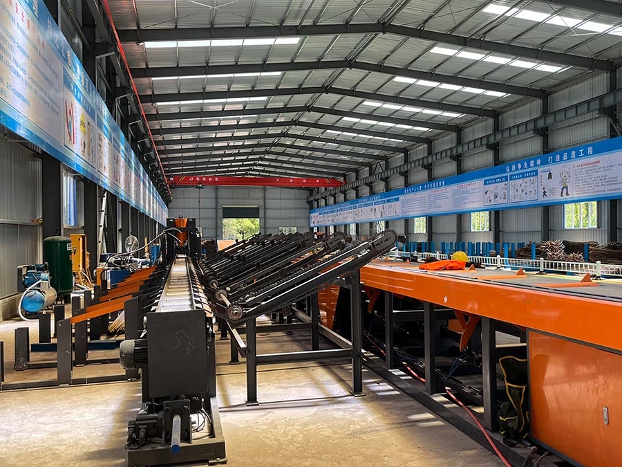 CNC Rebar Shearing Production Line
