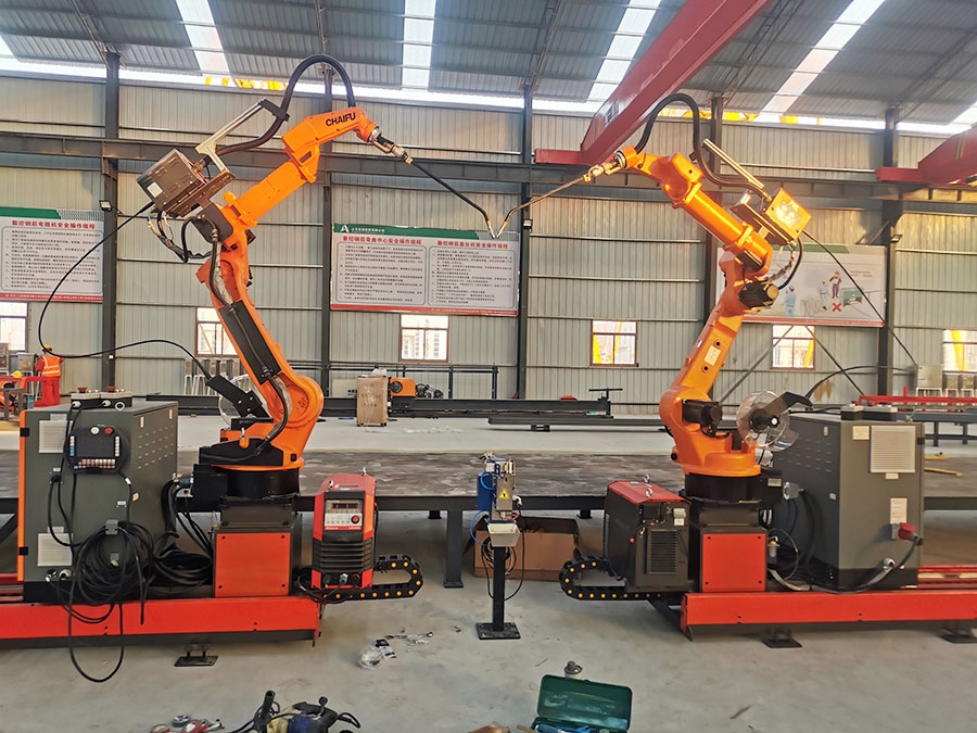 6‑axis Bent‑cap Skeleton Welding Robot
