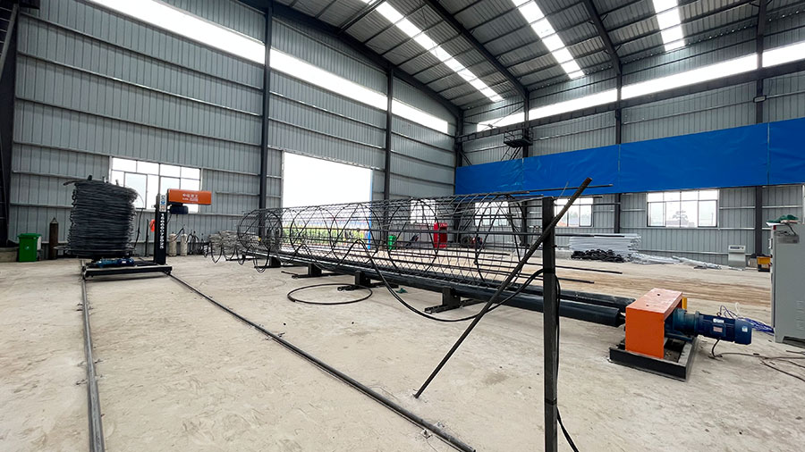 数控钢筋笼绕筋机 数控钢筋笼绕筋机