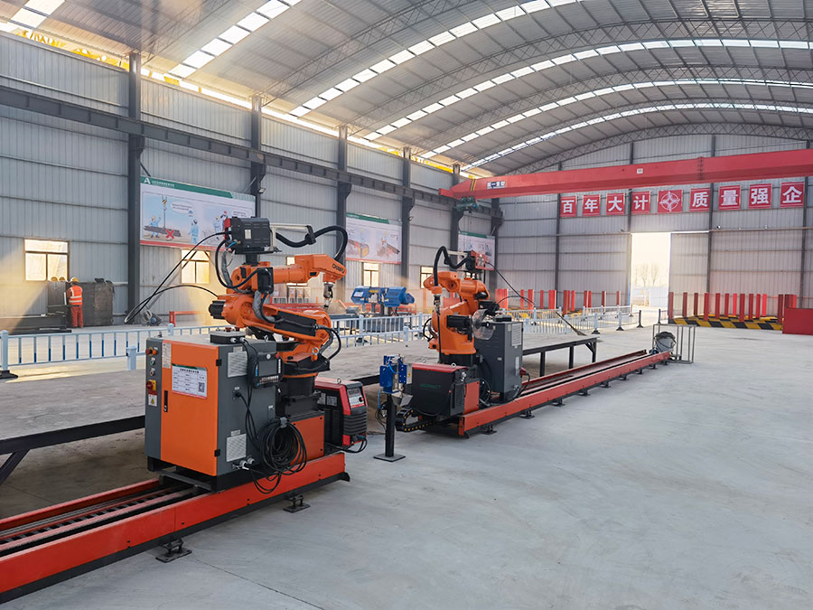 六轴式盖梁骨架焊接机器人 六轴式盖梁骨架焊接机器人