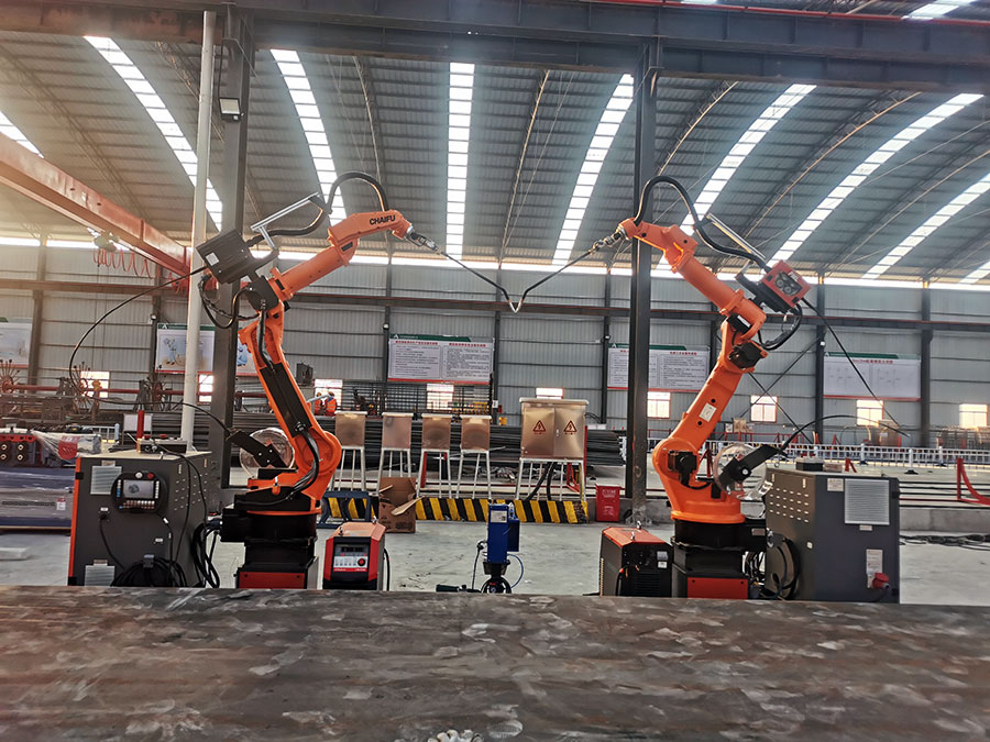 六轴式盖梁骨架焊接机器人 六轴式盖梁骨架焊接机器人