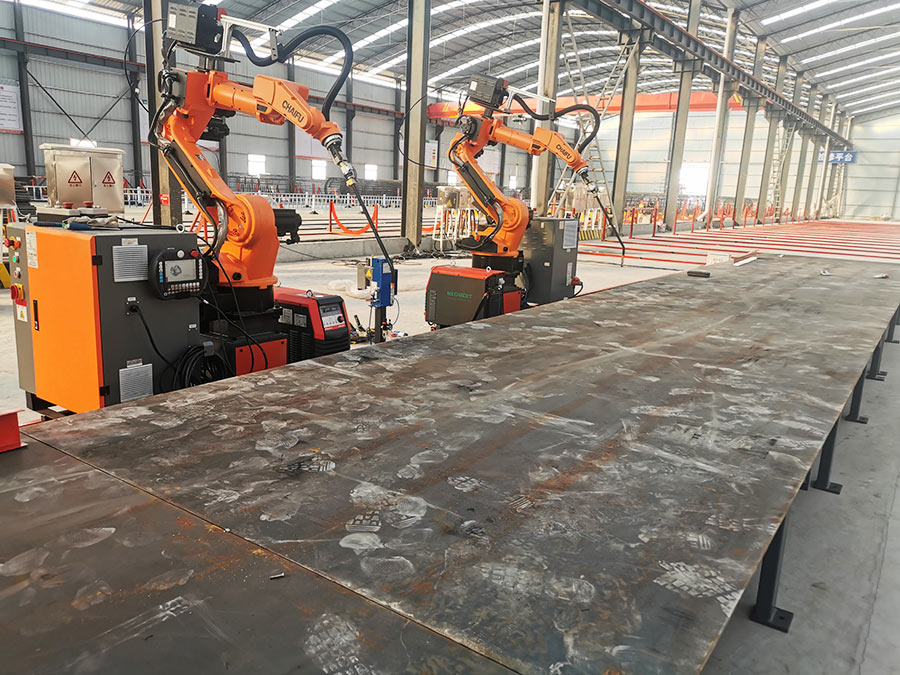 六轴式盖梁骨架焊接机器人 六轴式盖梁骨架焊接机器人